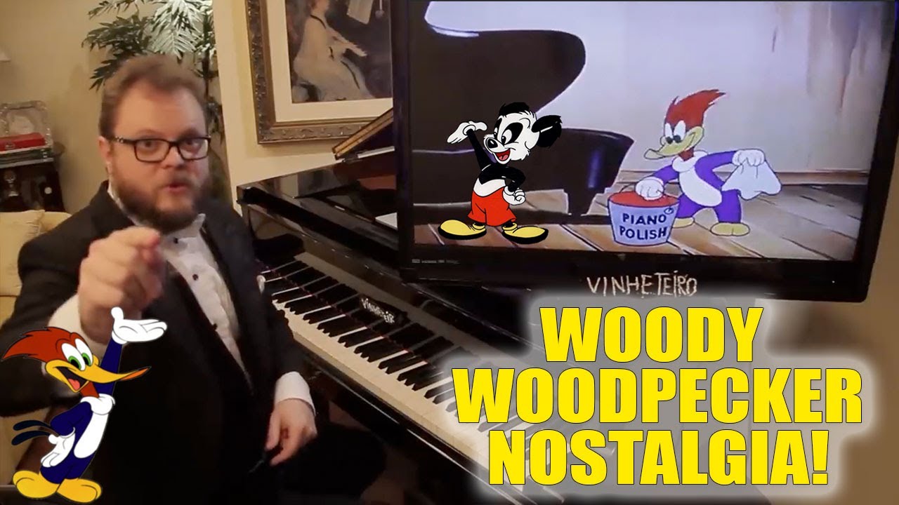 Live Woody Woodpecker Soundtrack on Piano!