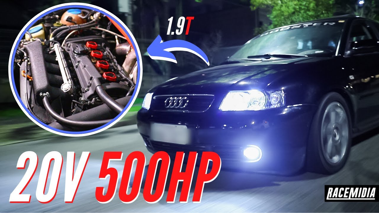 AUDI A3 TURBO 500CV 1.9T 20V!!! ROLÊ INSANO! | SEM ESCAPE BERRA BONITO! - RACEMIDIA.