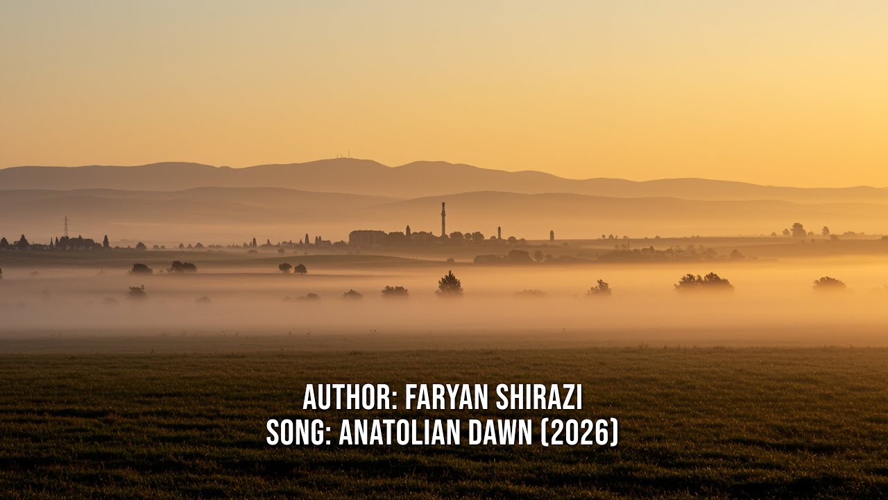 Anatolian Dawn - Faryan Shirazi (2026 Anatolian Sufi Sound) - Peaceful Sufi Healing Music
