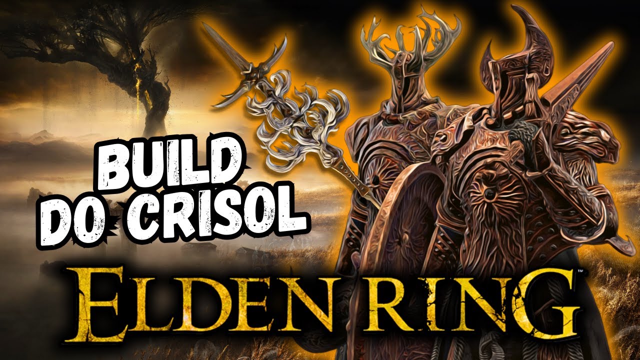Elden Ring com a Build do Crisol