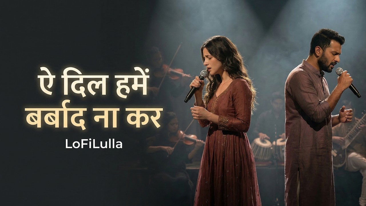 Ae Dil Humein Barbaad Na Kar - Duet | LoFiLulla #sadsong #90s #80s #lofilulla