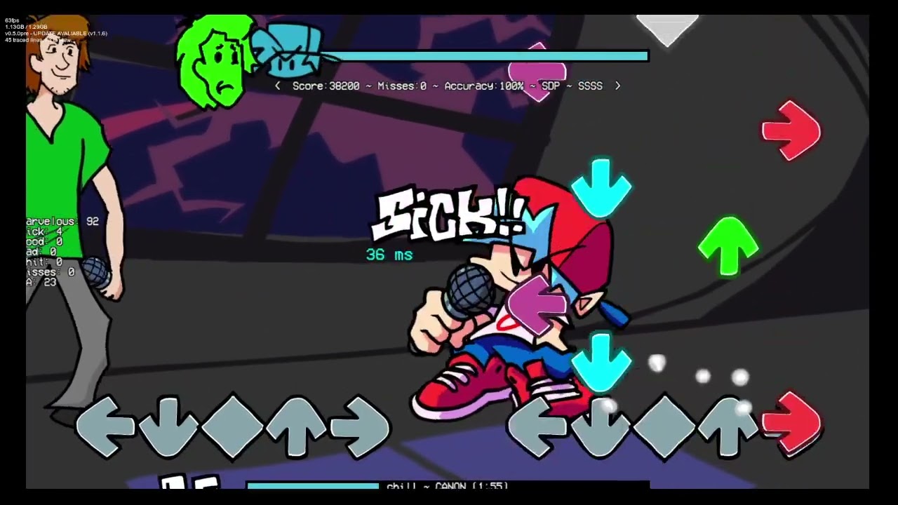 [FNF] Vs Lime Shaggy - 