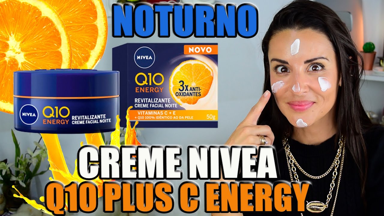 Creme NIVEA *NOTURNO* Q10 Vitamina C + E | Novidade de farmácia