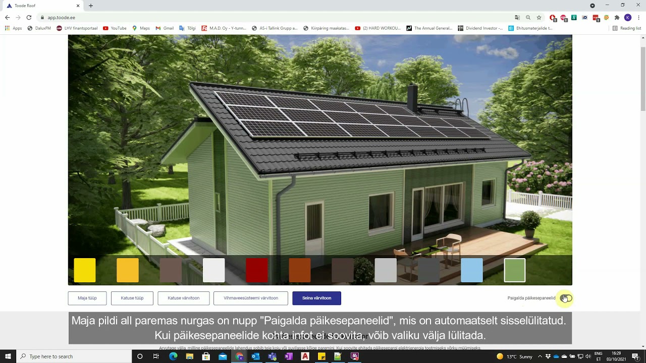 Katuse visualiseerija - AS TOODE