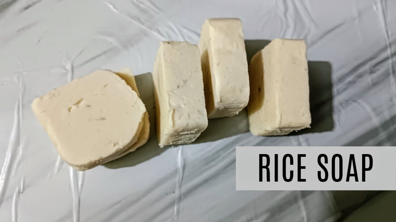 Exfoliating Rice Soap Making | Cold Process Soap