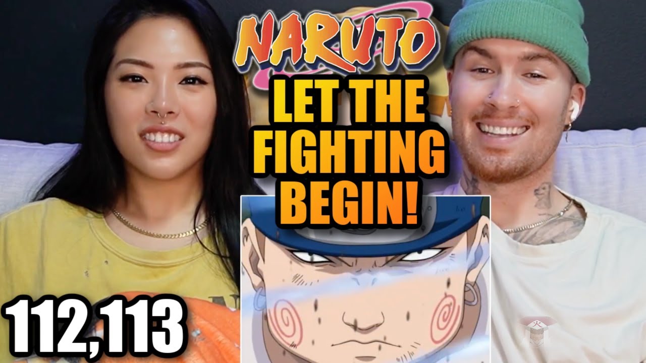 His First Time Watching Naruto!! | Naruto Reaction Ep 112 & 113