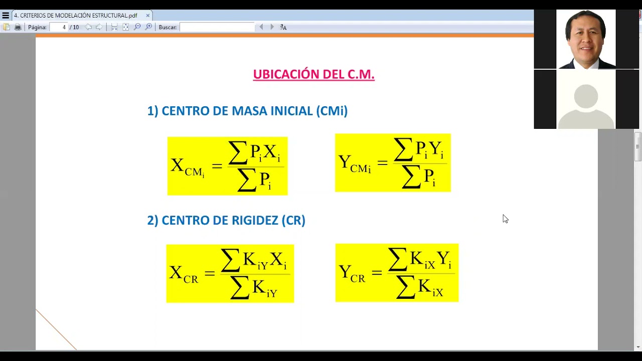 VÍDEO 5: CRITERIOS DE MODELACIÓN ESTRUCTURAL
