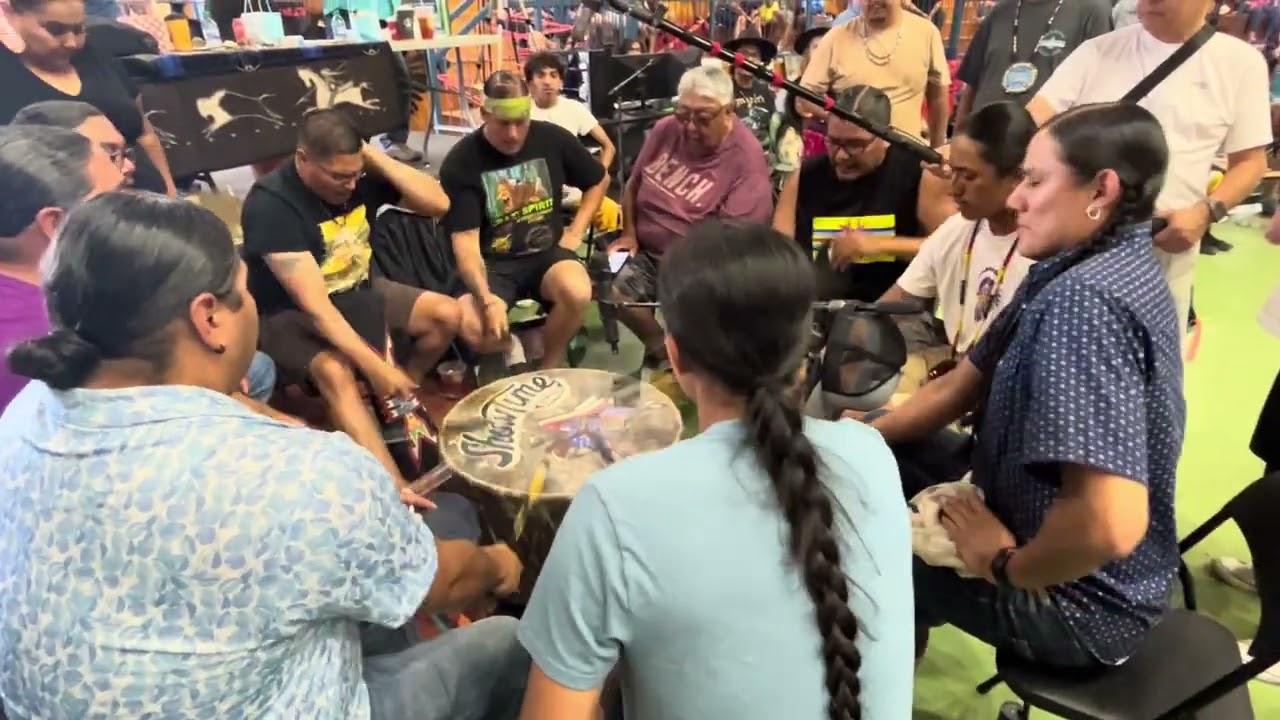 Showtime Sings a Beautiful song at Siksika Nation Fair 2023