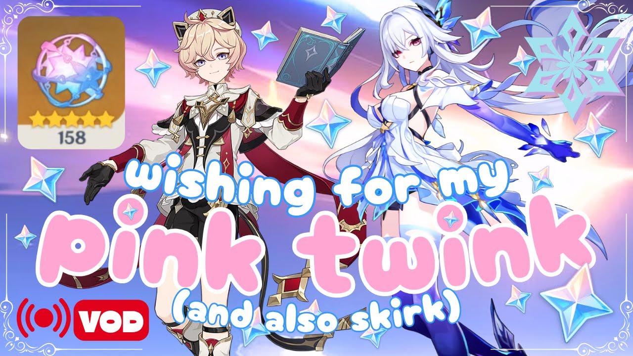 freeze, please!! ❄️ wishing for skirk and dahlia * ˚✧ | genshin impact 5.7 pulls VOD