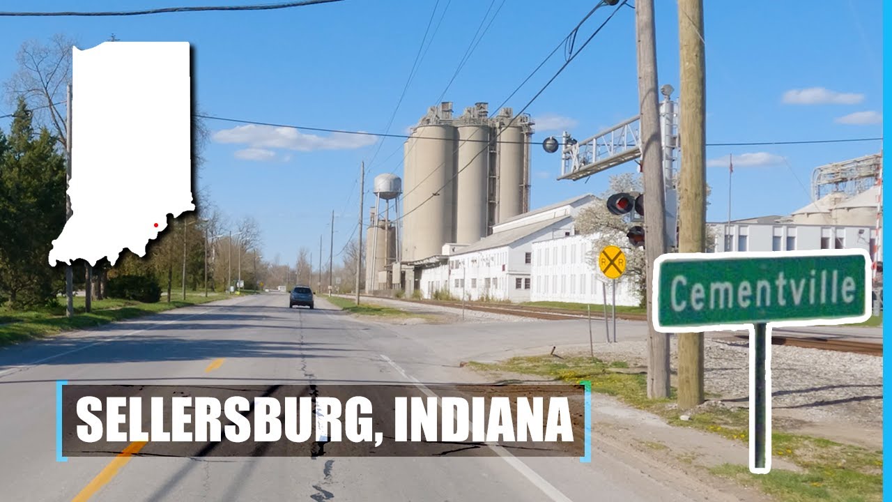 This Place USED To Be the CEMENT Capital Of the U.S. | Sellersburg, Indiana