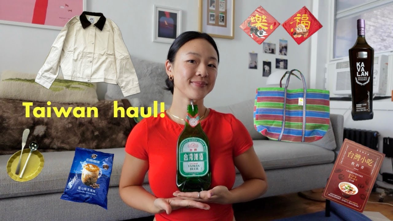 What I bought in Taiwan! ✮⋆˙ | home decor, fall clothes, cooking stuff, and gifts
