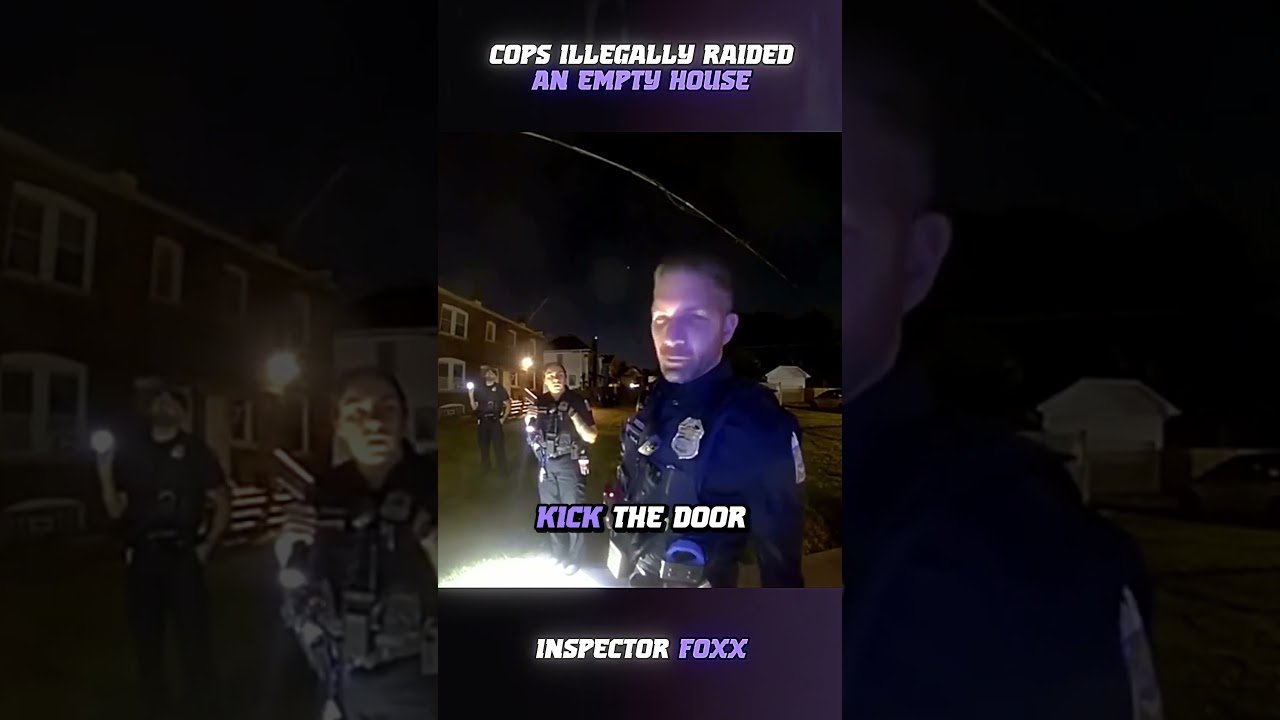 Cops Illegally Raided An Empty House