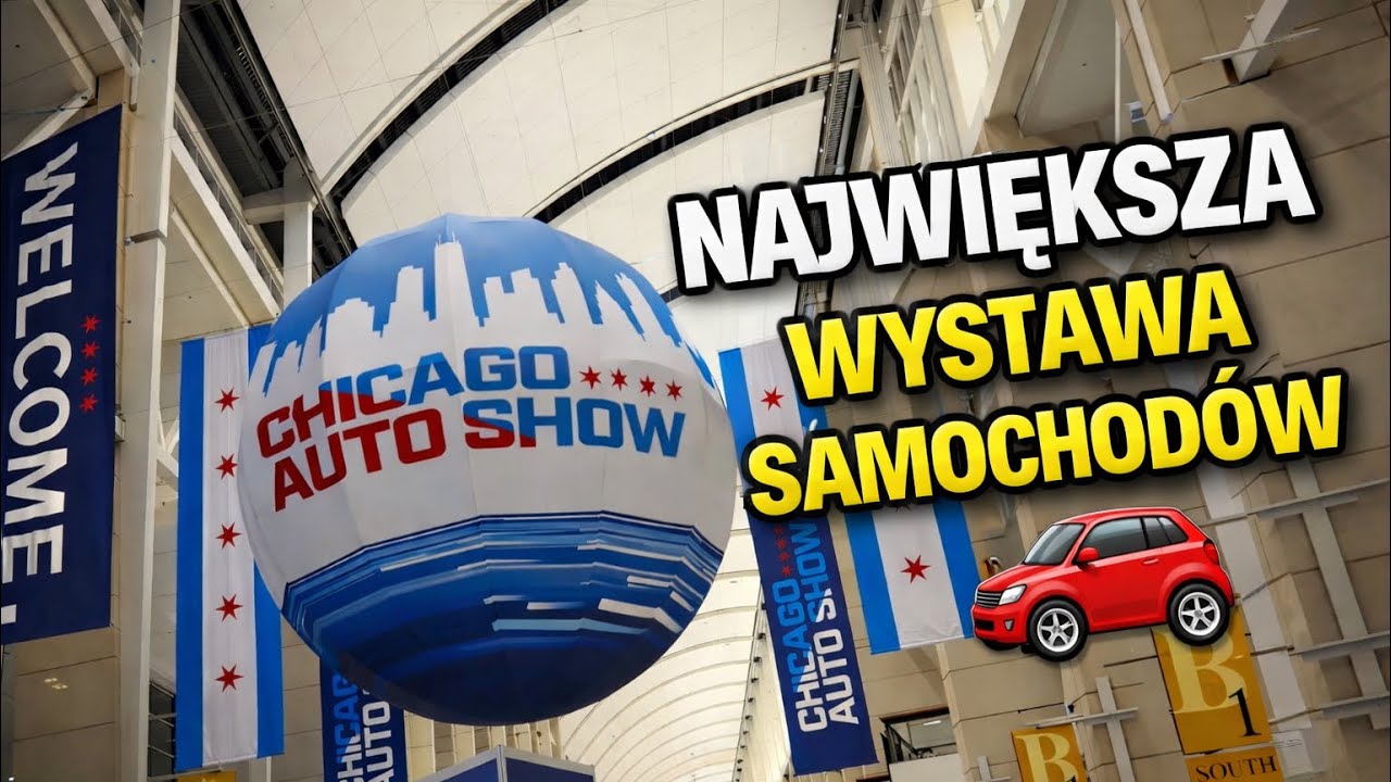 Chicago Auto Show 🇺🇸 | Największa wystawa samochodów w Chicago (CZ.1)