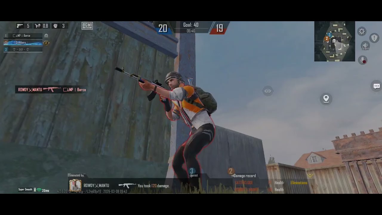 SK12 PELA PELI ft CAMP SreeOM #pubgmobile #bgmi 
