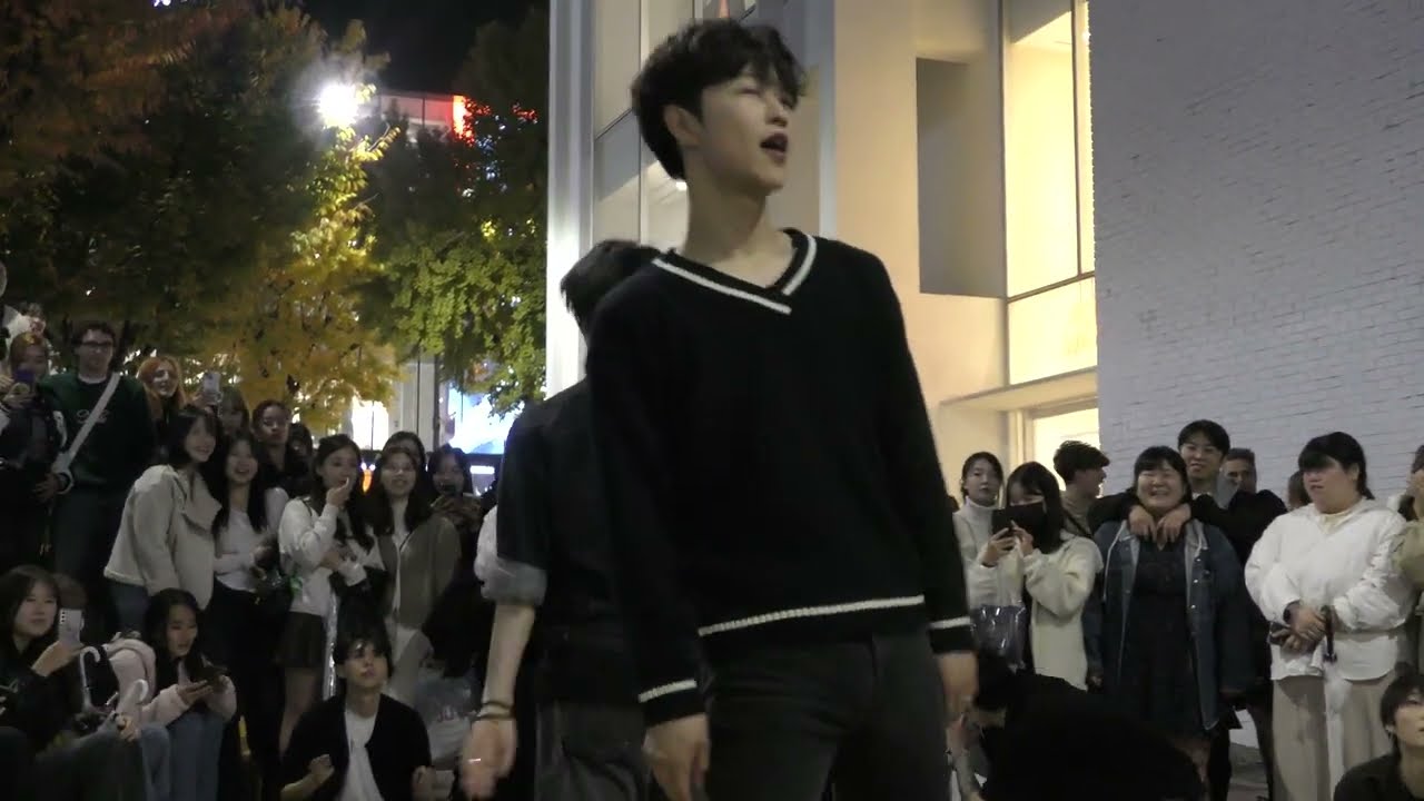 241114 kpop cover dance team ONE OF - Trouble Maker (Trouble Maker) Hongdae busking