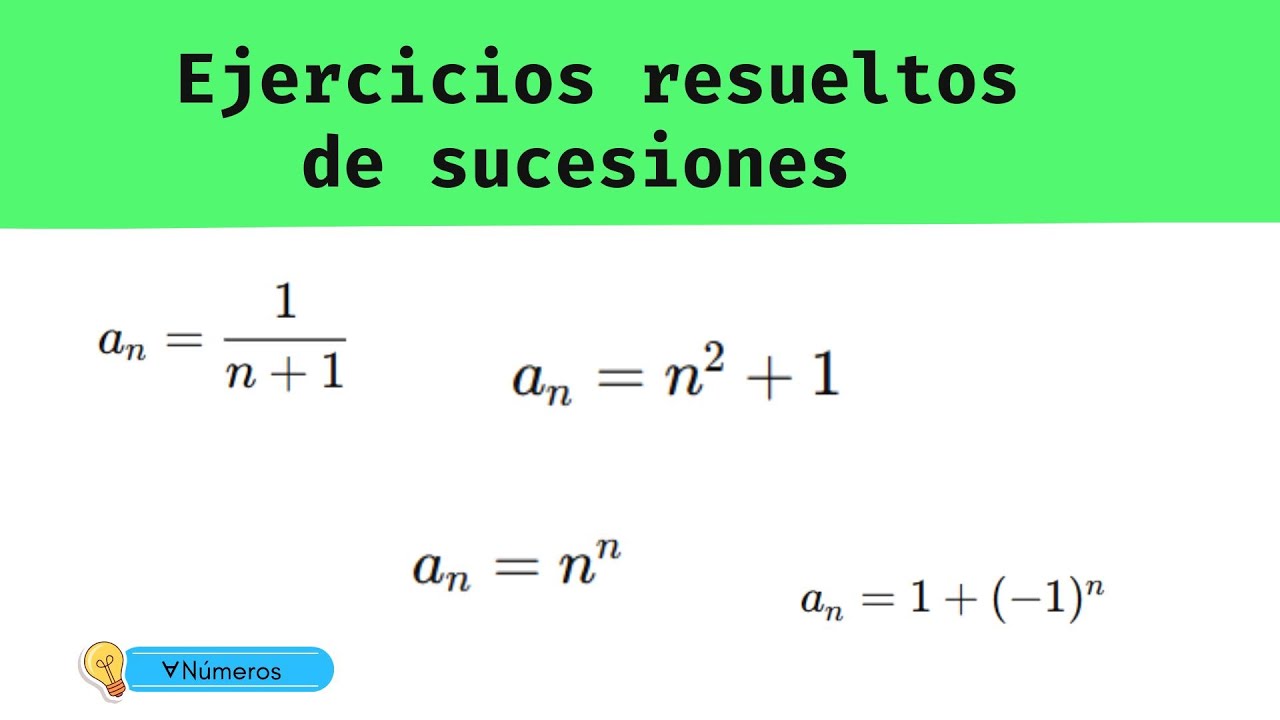 Solucionario de precalculo: Ejercicios resueltos de sucesiones del 5 al 12