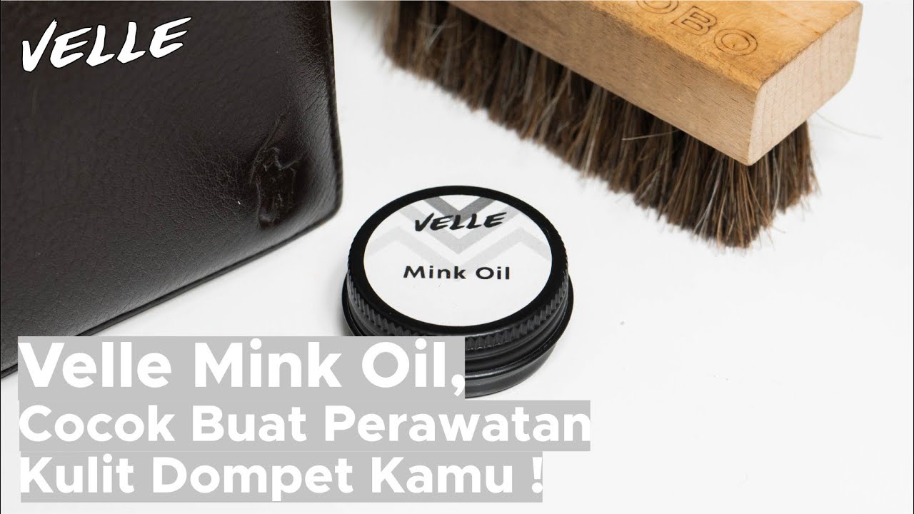 Velle Mink Oil - Merestorasi kelembaban smooth leather di dompet Ralph Lauren