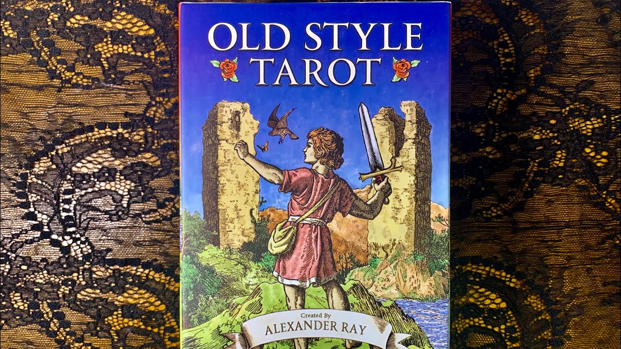 Обзор колоды «Old style Tarot» , art by Alexander Ray☘️ USGames Systems, 2024.