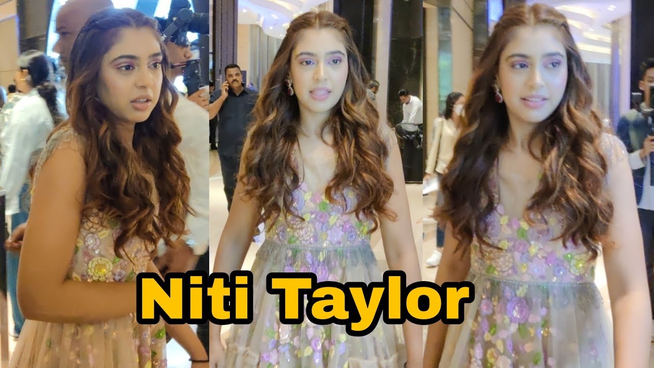 Kaisi Yeh Yaariaan Serial Actress Niti Taylor Looking Very Gorgeous Arrive At Jhalak Dikhhla Jaa 10