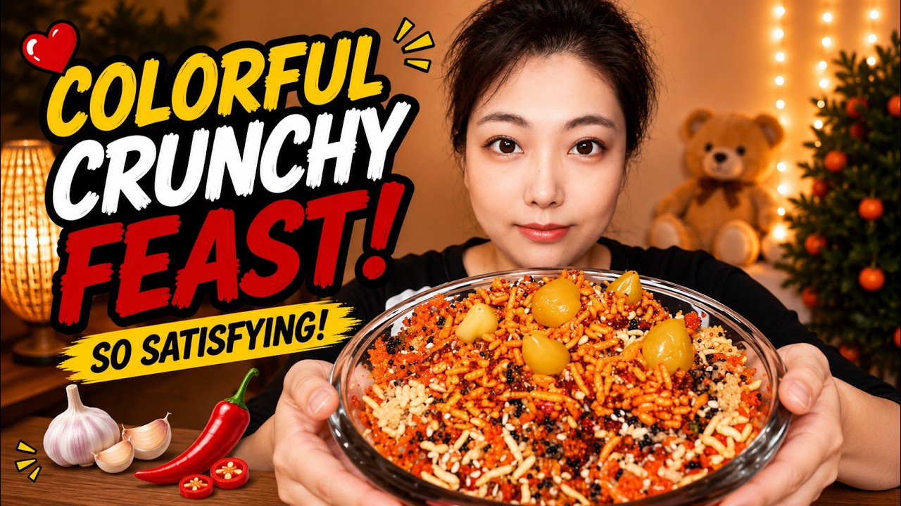 Colorful Crispy Rice Bowl with Savory Egg Bites Feast