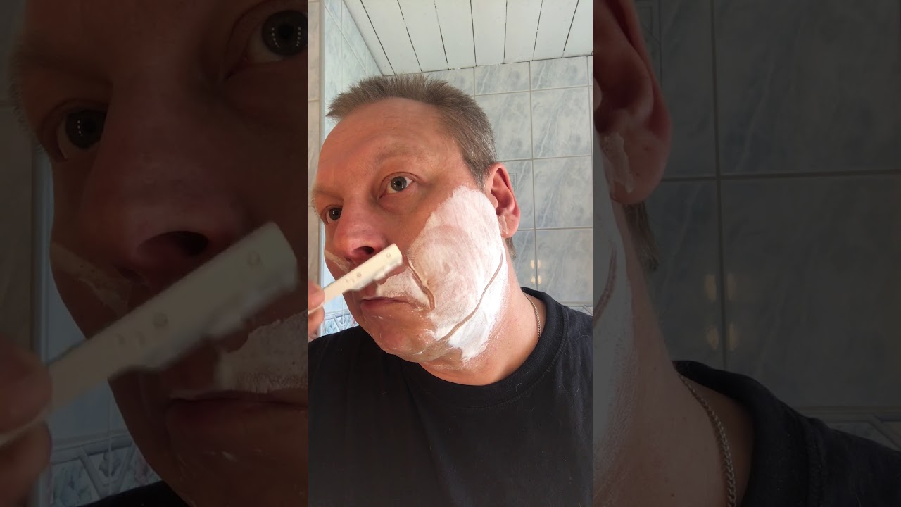 My shavette shave tutorial from ”It’s Just Shaving!” 🤘😃🤘