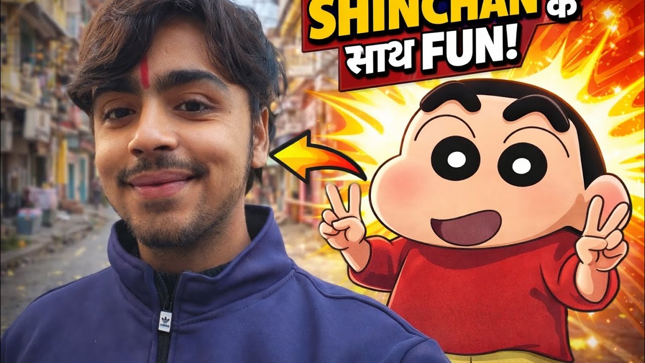 Pura vlog shinchan ki voice me 