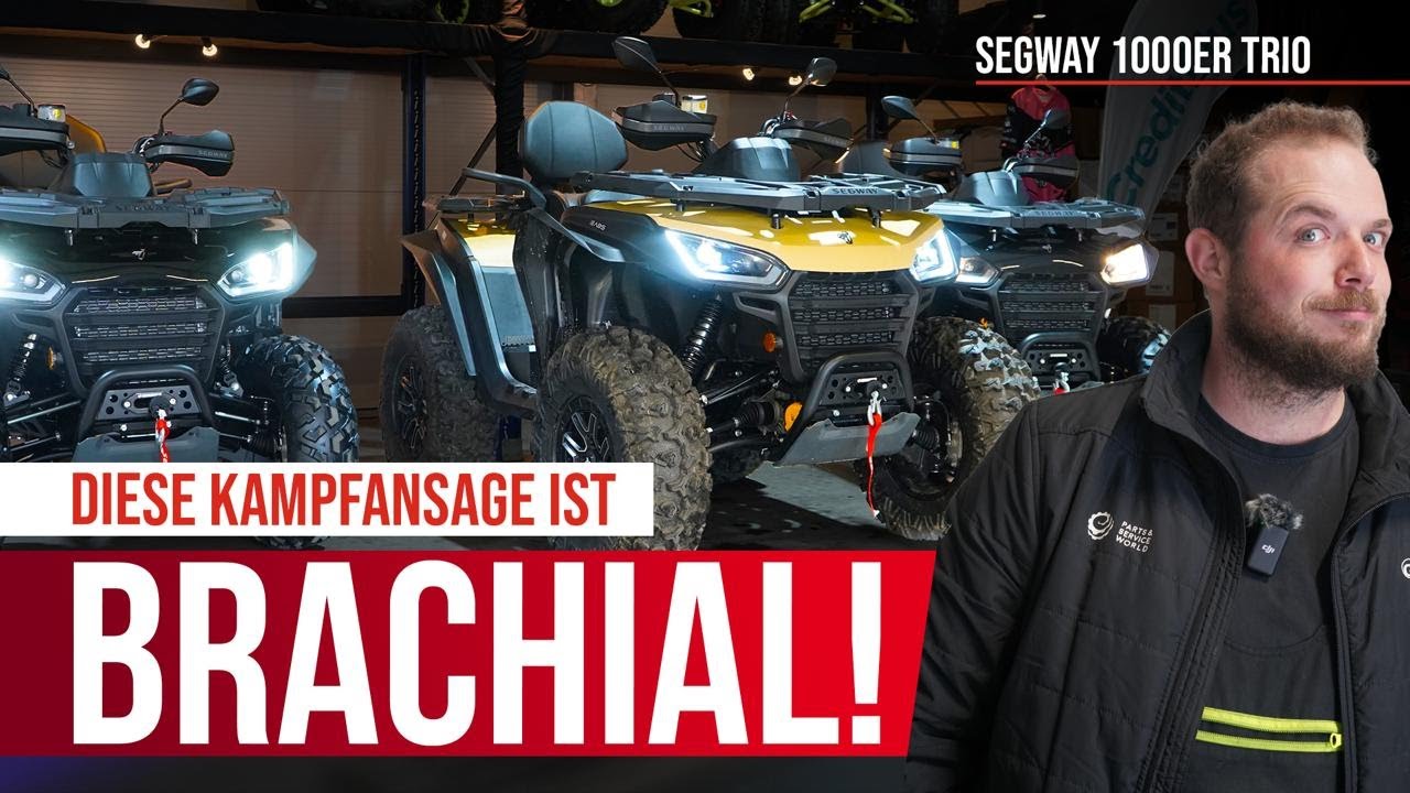 SEGWAY AT10 😱1000er im Überblick Kampfansage an die Konkurrenz🛑  ATV Nation Germany / 4K