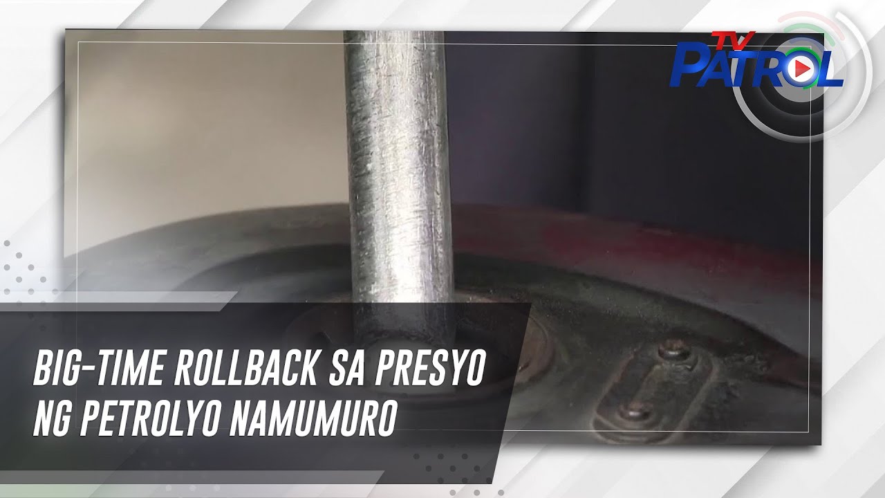 Big-time rollback sa presyo ng petrolyo namumuro | TV Patrol