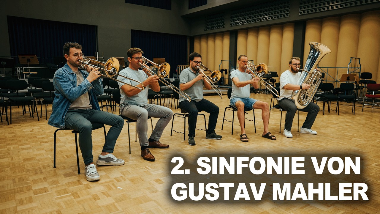 2. Sinfonie von Gustav Mahler | Brass Excerpts | Musiker im Orchester