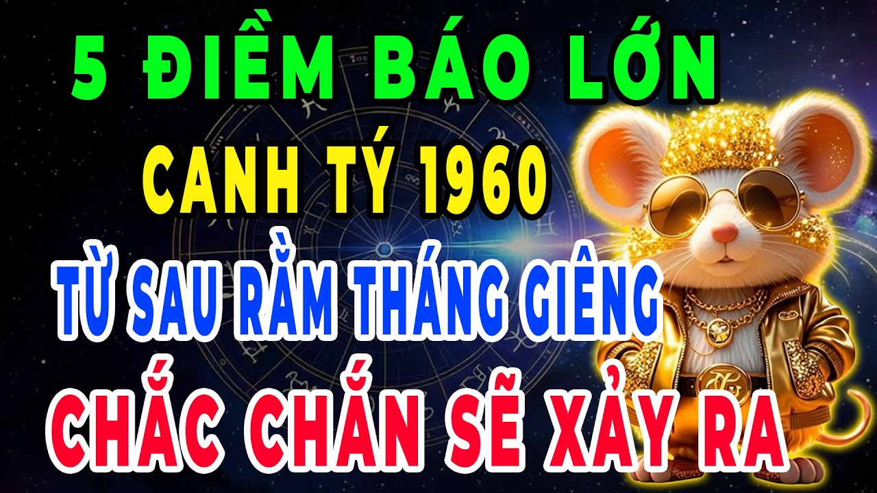 Xuất Hiện Điềm Báo Chấn Động: Canh Tý 1960 Thần Tài Ban Phước, Đổi Vận Giàu Sang Sau Rằm Tháng Giêng