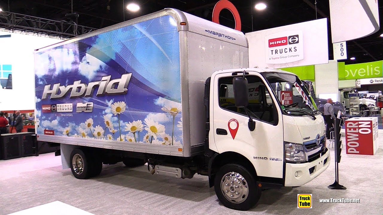 2018 Hino 195h Diesel Electric Hybrid Truck - Walkaround - 2017 NACV Show Atlanta