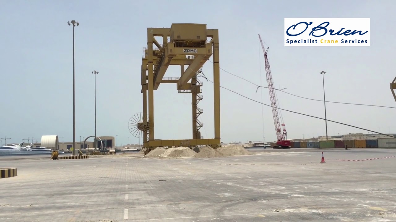 Controlled Collapse of RMG Crane - Port Zayed, Abu Dhabi