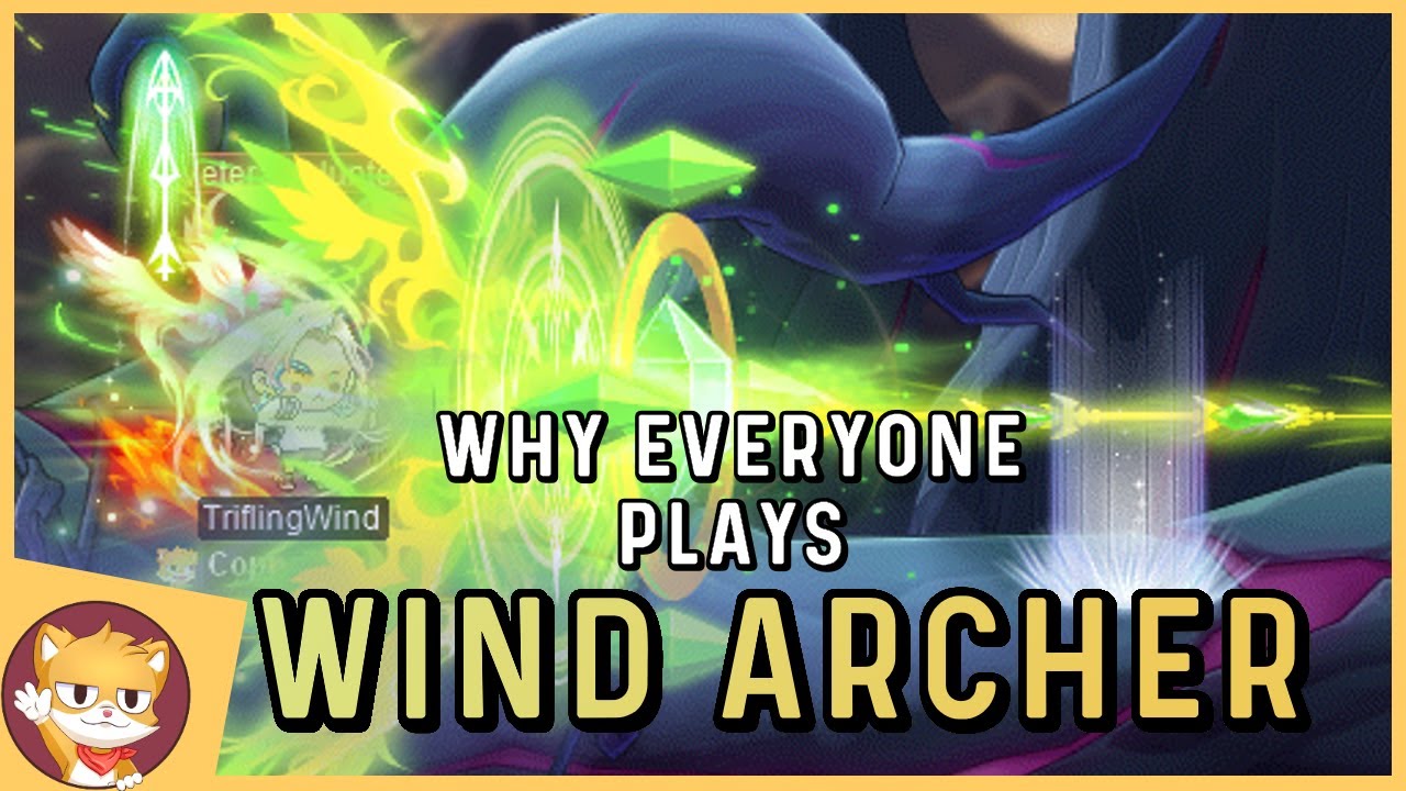 Why EVERYONE Plays Wind Archer | MapleStory