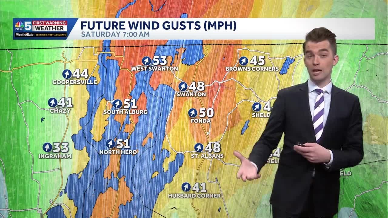Quiet Friday, strong wind and milder weather ahead Saturday (2-26-26)