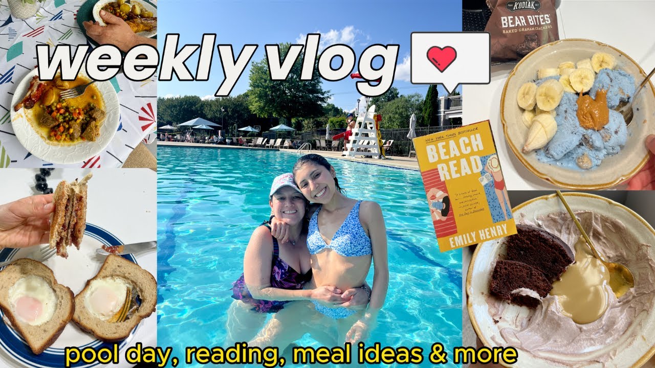 SUMMER VLOG episode 1 (weekly vlog, summer bucket list, pool day, reading, Niall Horan concert)