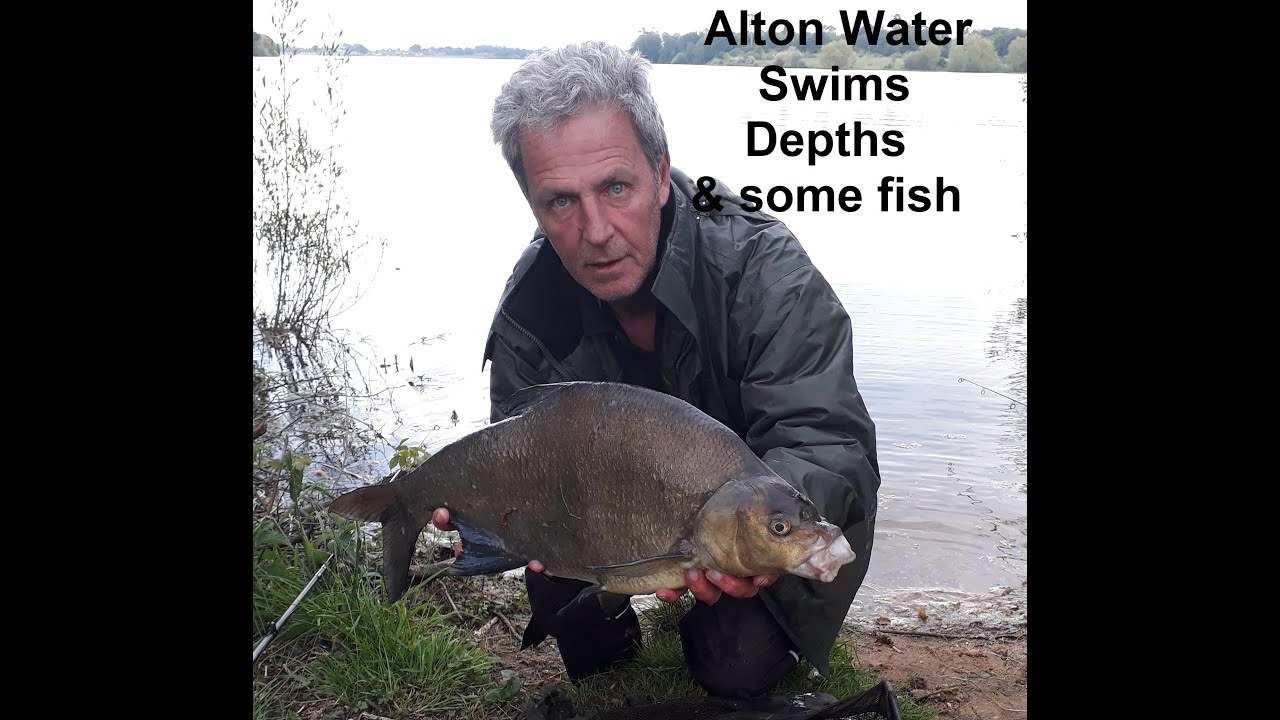 Alton Water - Suffolk - Maps - Depths and some fish