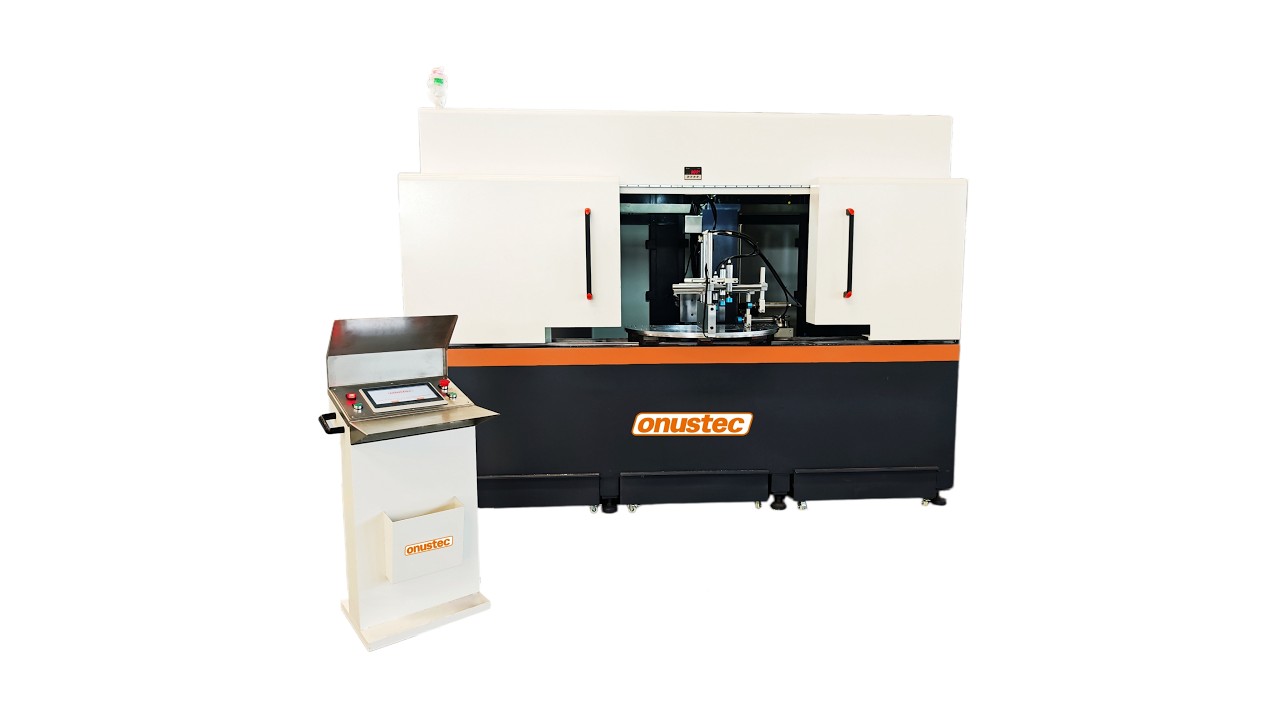 Installation of Onustec 5-Axis Multi Angle CNC Notching Saw