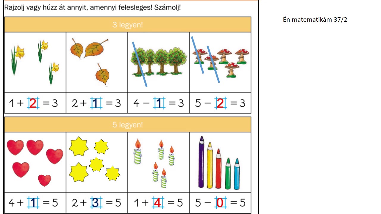 Matematika 1.d Hiányos műveletek 2.rész 20201208