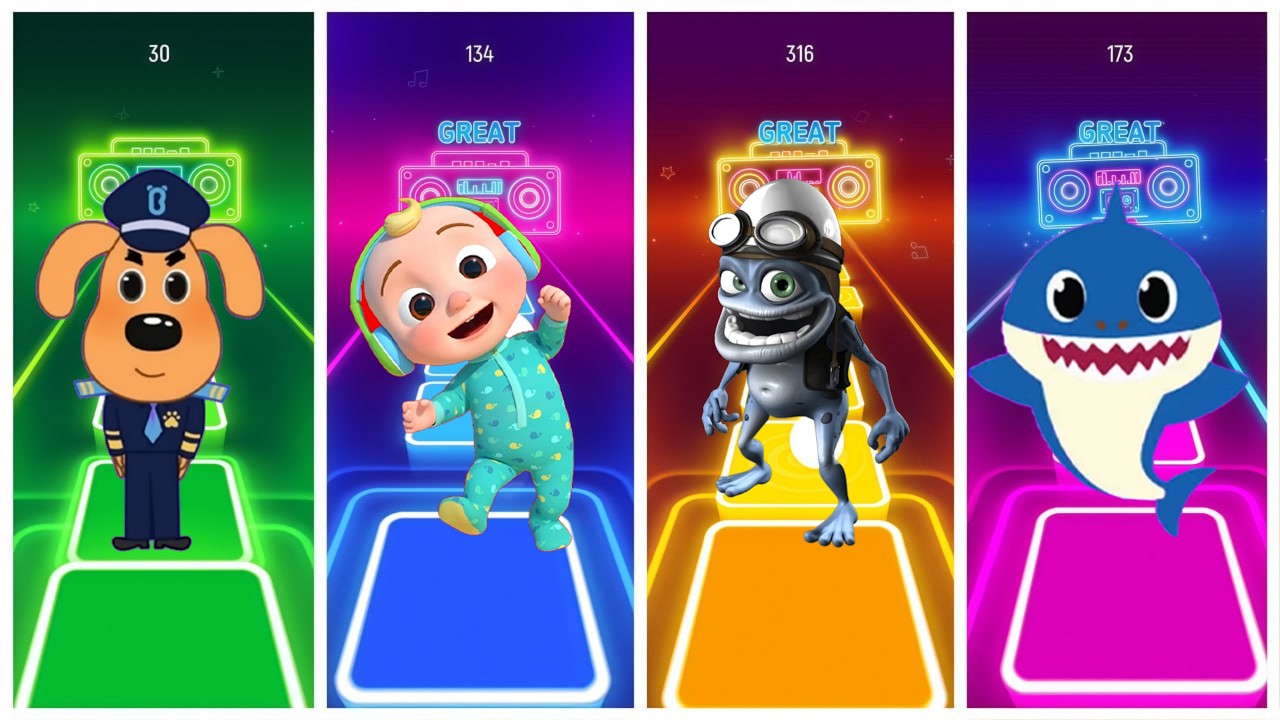 Who Wins This Music Battle? 🥶 Baby Shark or Crazy Frog?!