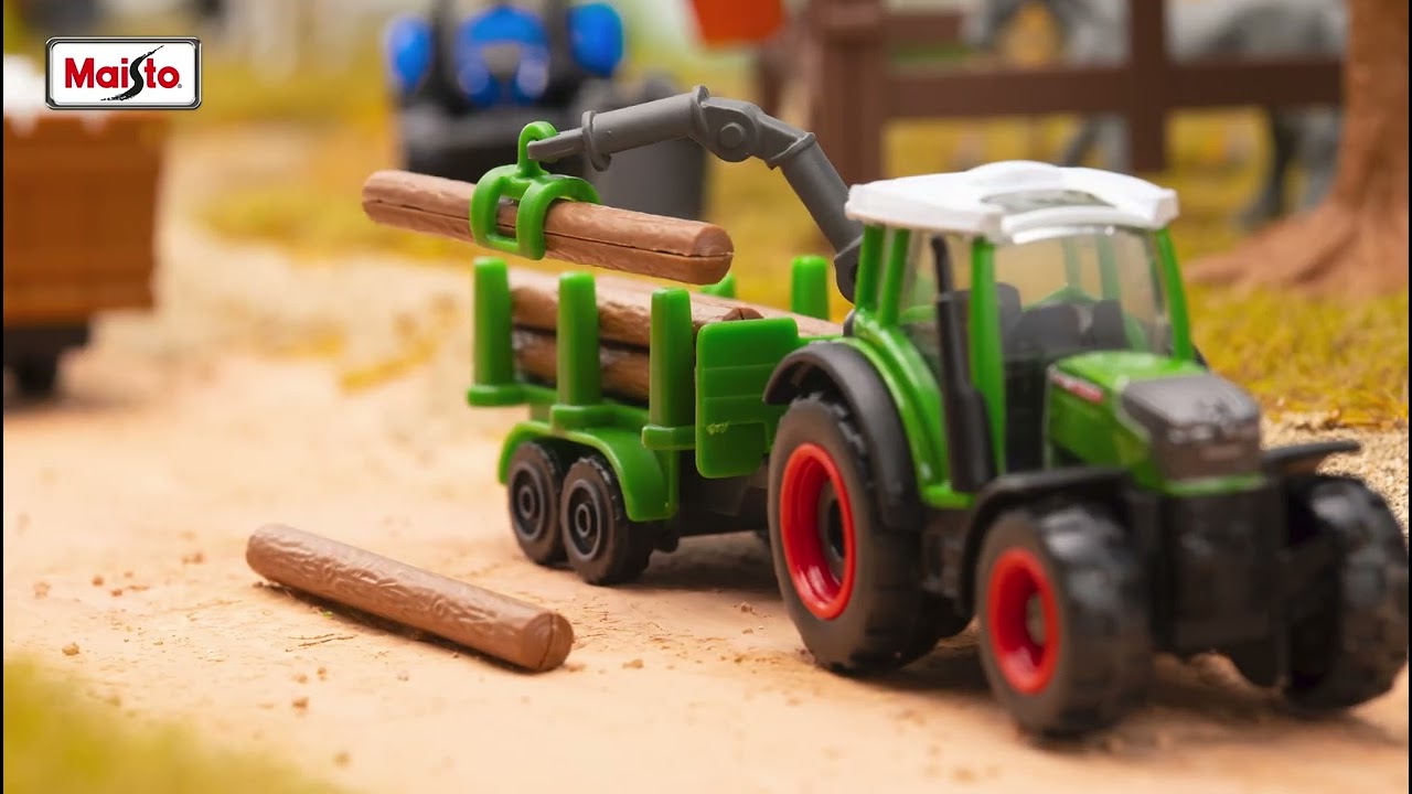 Maisto Mini Work Machines Tractors and Farm Equipment