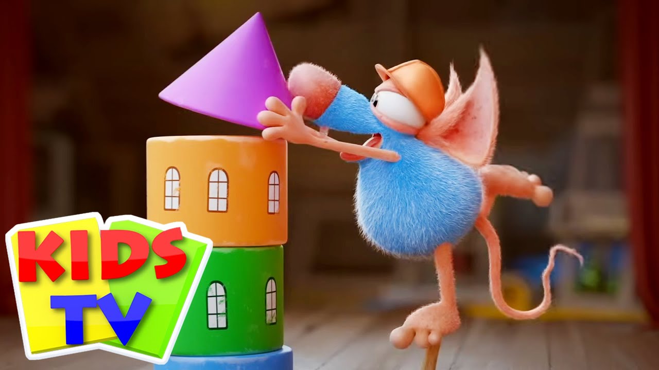 The Builder & More Comedy Cartoon Videos for Kids by Rattic Mini