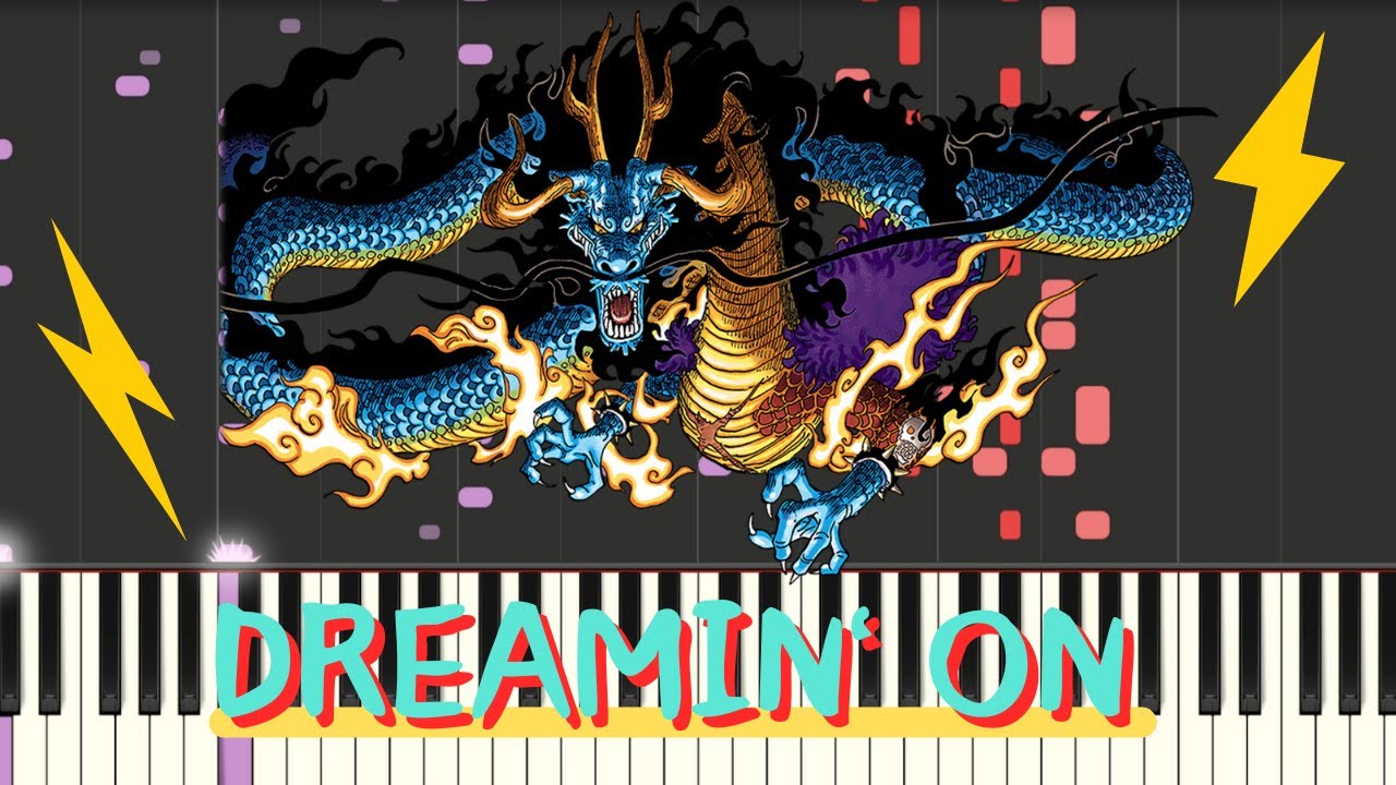 DREAMIN' ON (from ONE PIECE _ OP23) - How to Play the Piano
