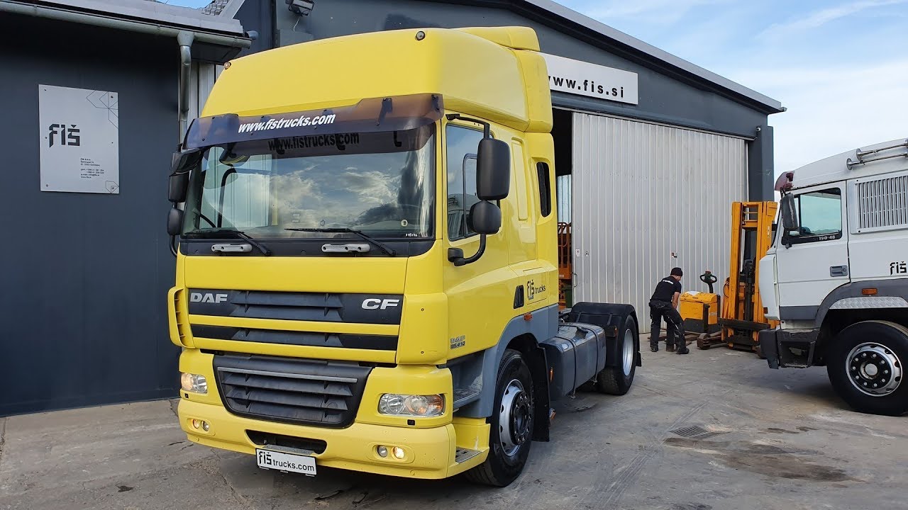 DAF CF 85.410 4X2 TRACTOR UNIT FI&Scaron; TRUCK SLOVENIA