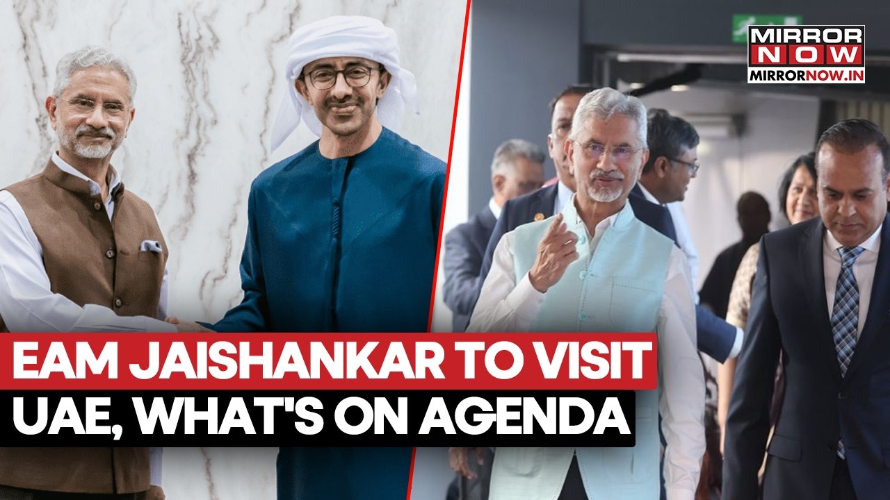India: EAM S Jaishankar To Visit UAE Today Amid Tensions In The Middle East, What's On Agenda