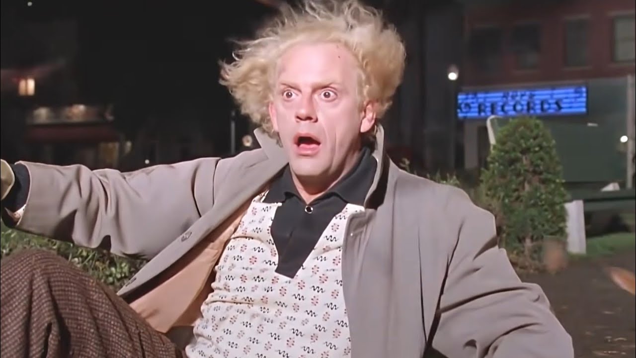 Back to the Future: Marty goes back to the future HD CLIP