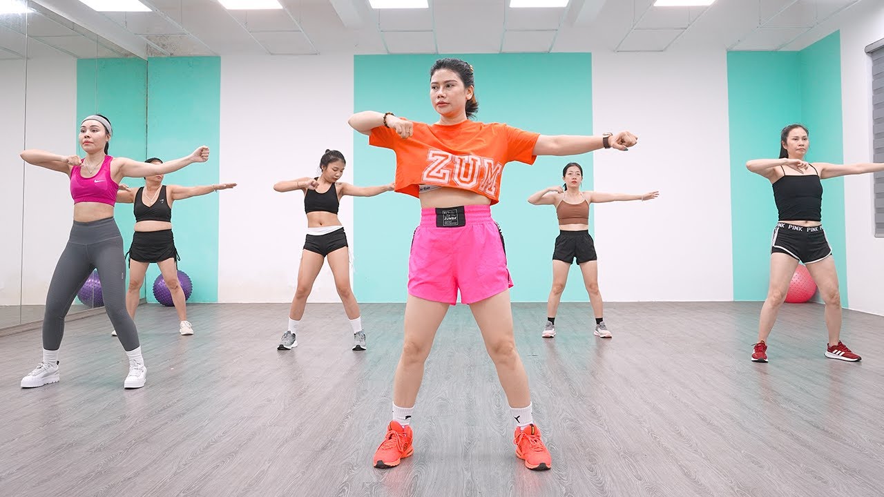 27 Minute Dance Workout At Home | Exercises To Make Belly Cry HARD | Zumba Class
