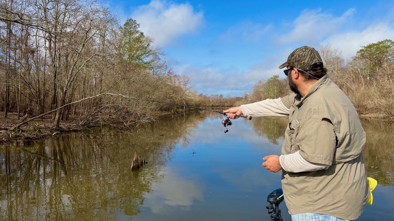 Whacking Louisiana's Legendary Swamp Crappie!