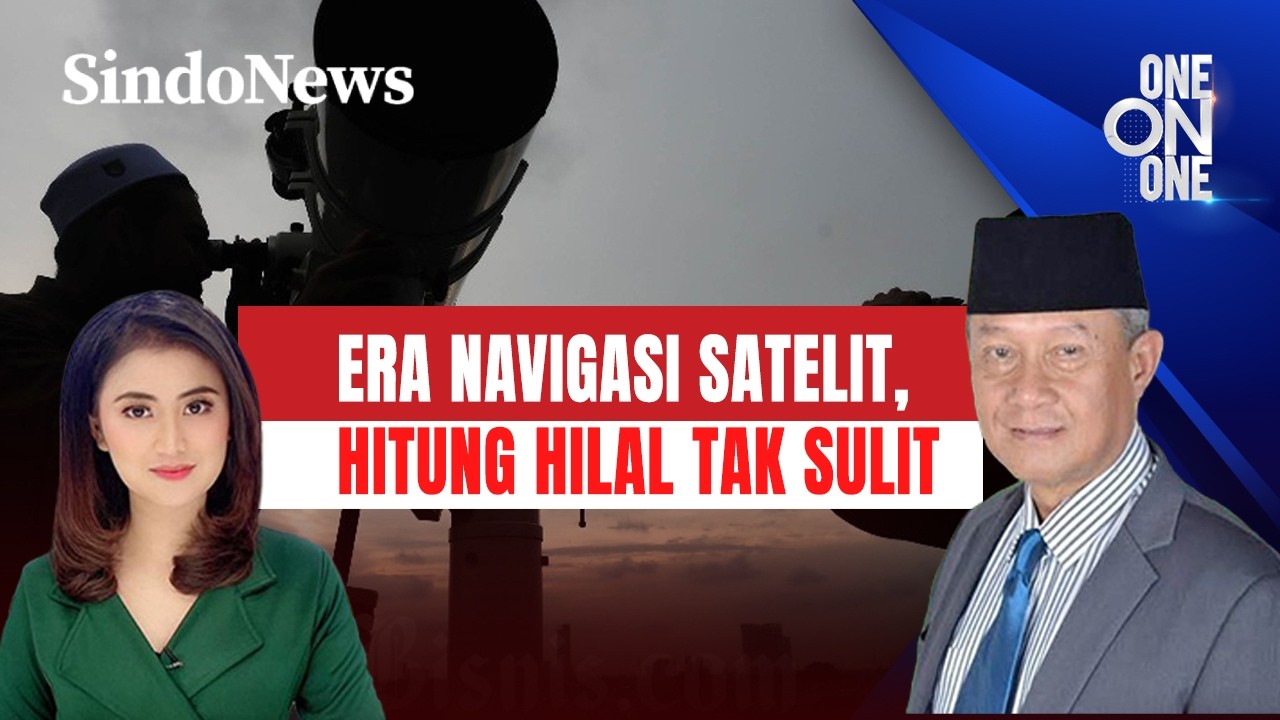 🔴 ERA NAVIGASI SATELIT, HITUNG HILAL TAK SULIT | LIVE | ONE ON ONE | 14/03