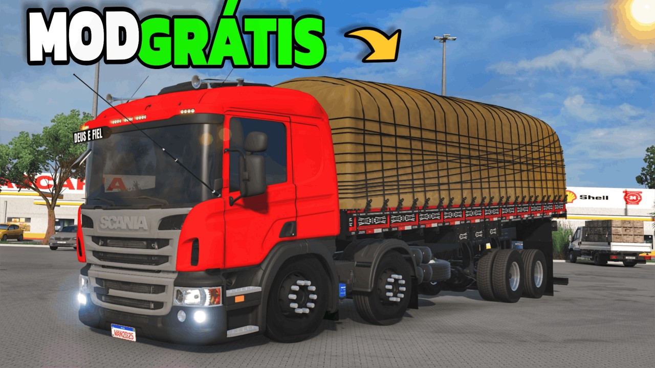 Mod grátis scania p310 bitruck com ronco realista - ETS 2 1.58 BETA