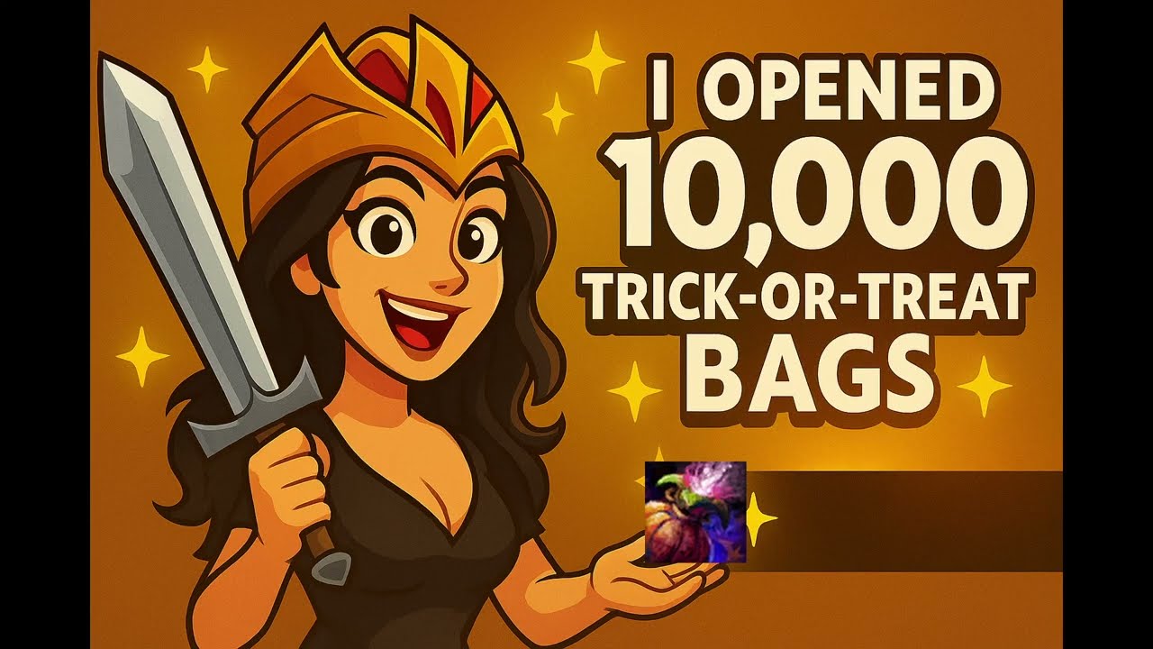 I Farmed for Weeks and Opened 10,000 Trick-or-Treat Bags in GW2… Here’s What I Got 😅💎
